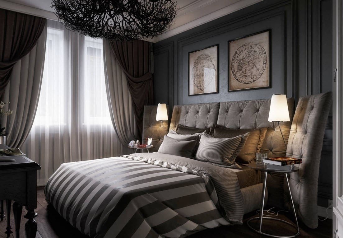 Красивый дизайн спальни | +100 Лучших интерьеров (фото)

