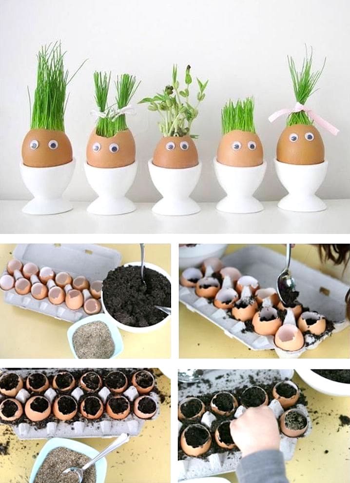 Симпатичные фигурки из яиц которые так и хочется съесть