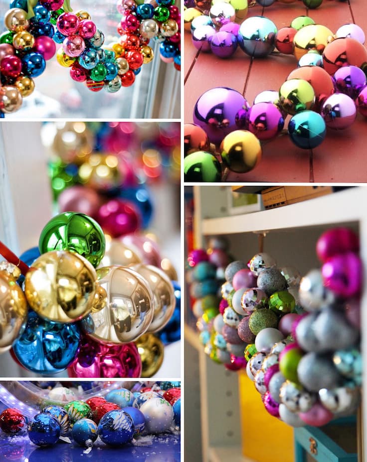 Интересные способы декора стен и окон с помощью разноцветных шаров