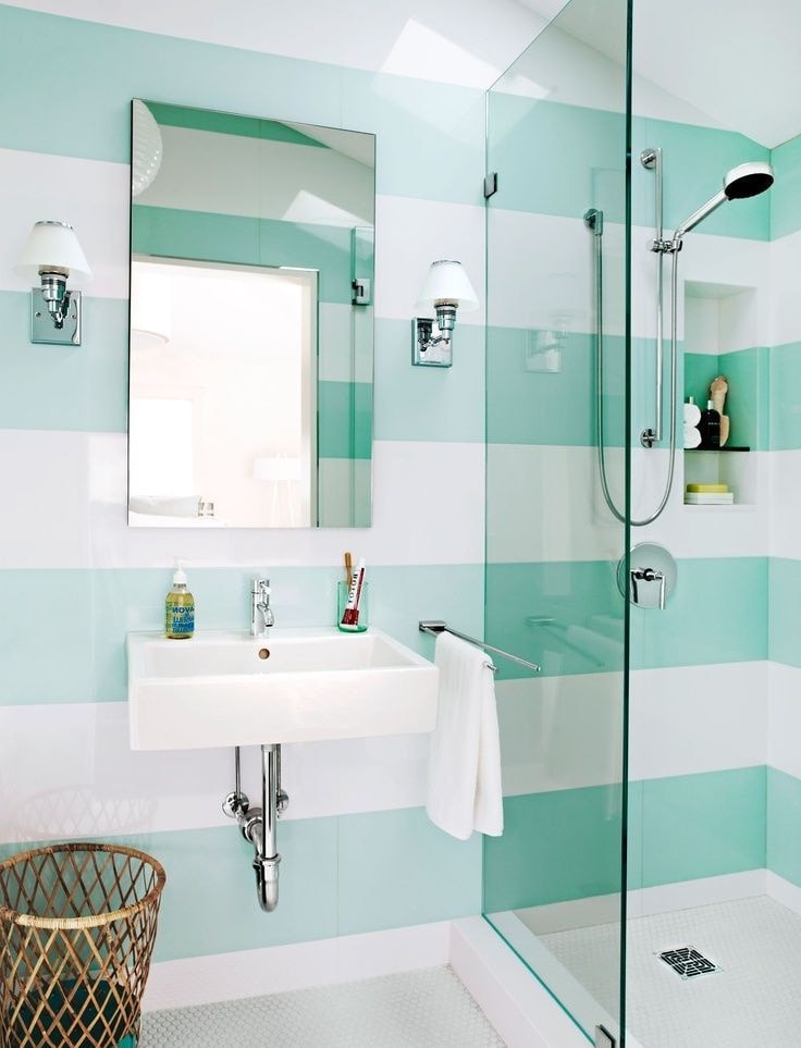 Чтобы дизайн интерьера ванной комнаты был расслабляющим, очень важно правильно подобрать к нему светильники