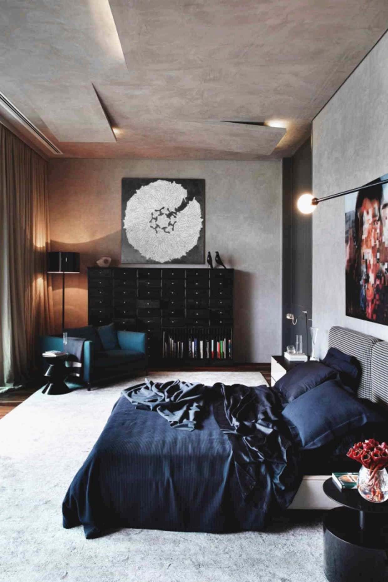 красивый дизайн потолка в спальне фото – 10